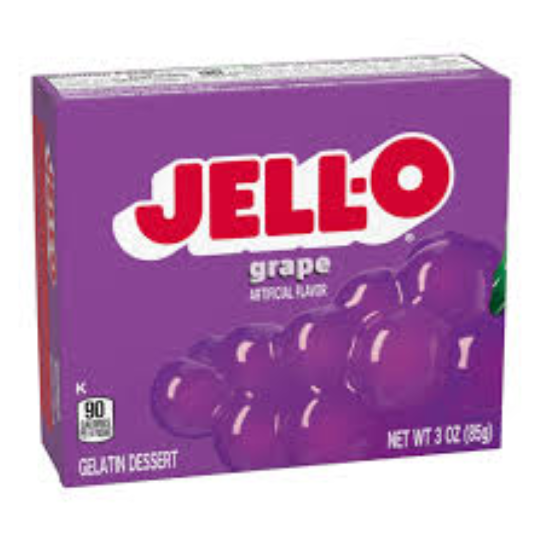 JELL-O GELATIN GRAPE 85G